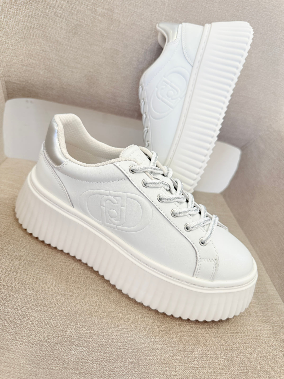 ELODIE 01 -SNEAKERS CALF LEATHER