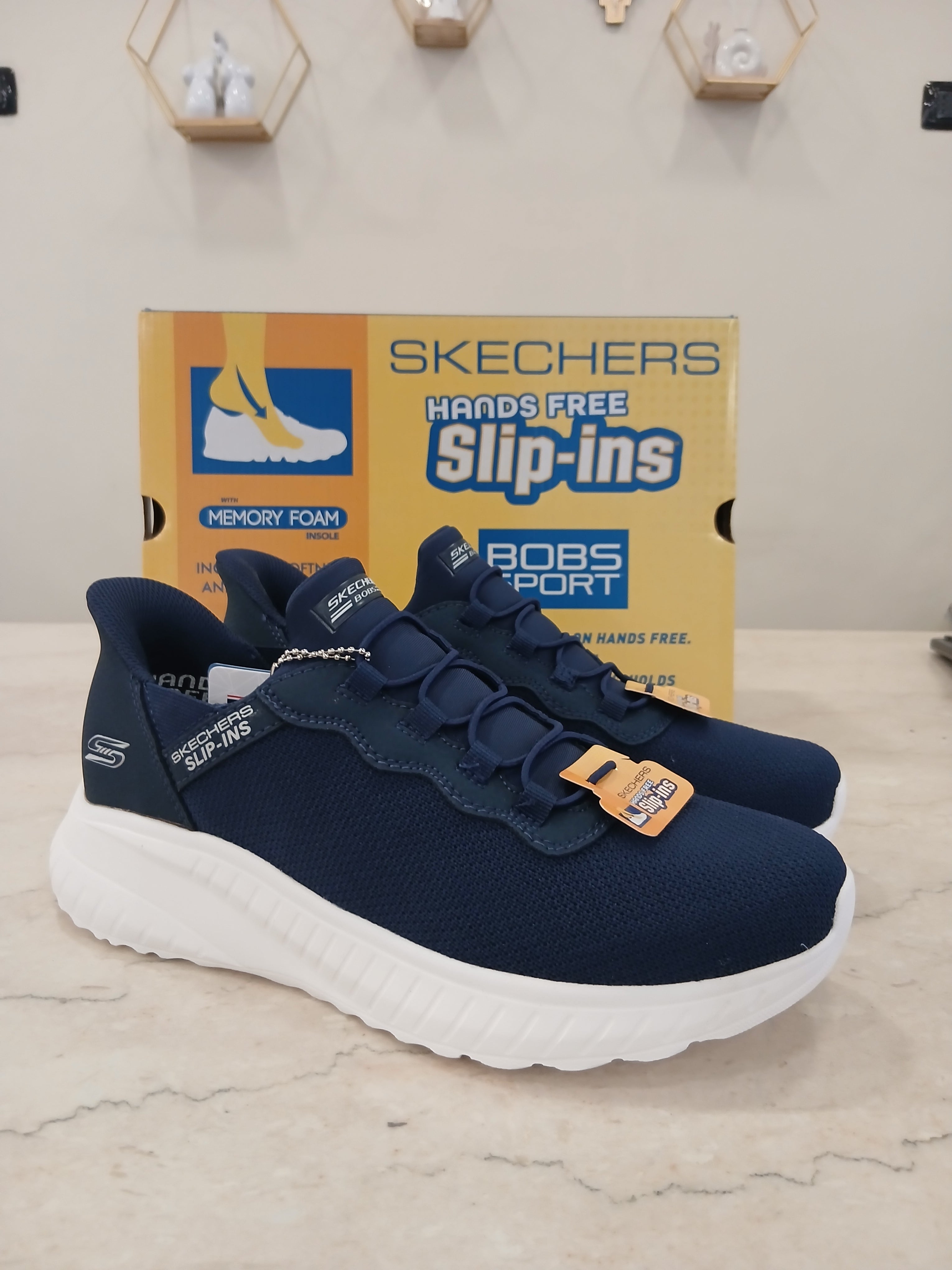 SKECKERS SLIP-INS BOBS SQUAD CHAOS-DAILY HYPE 118300