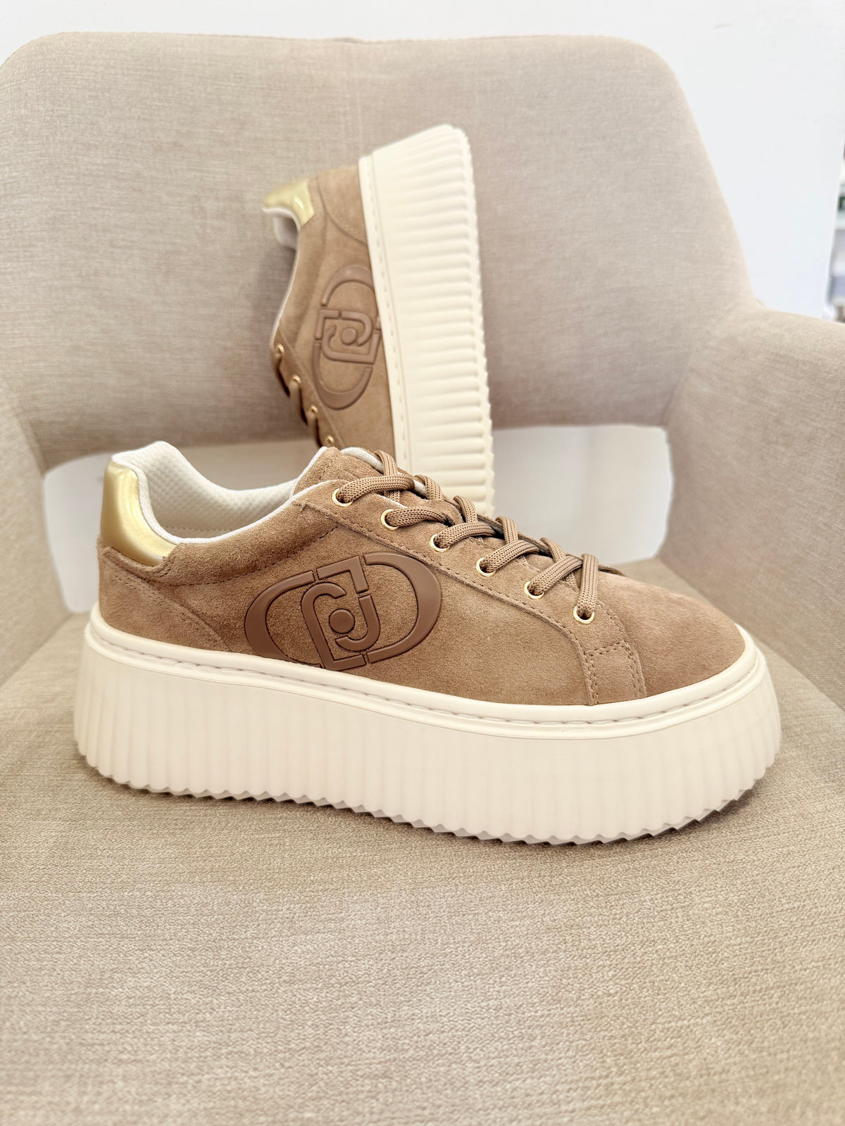 ELODIE 01-SNEAKERS COW SUEDE MARR