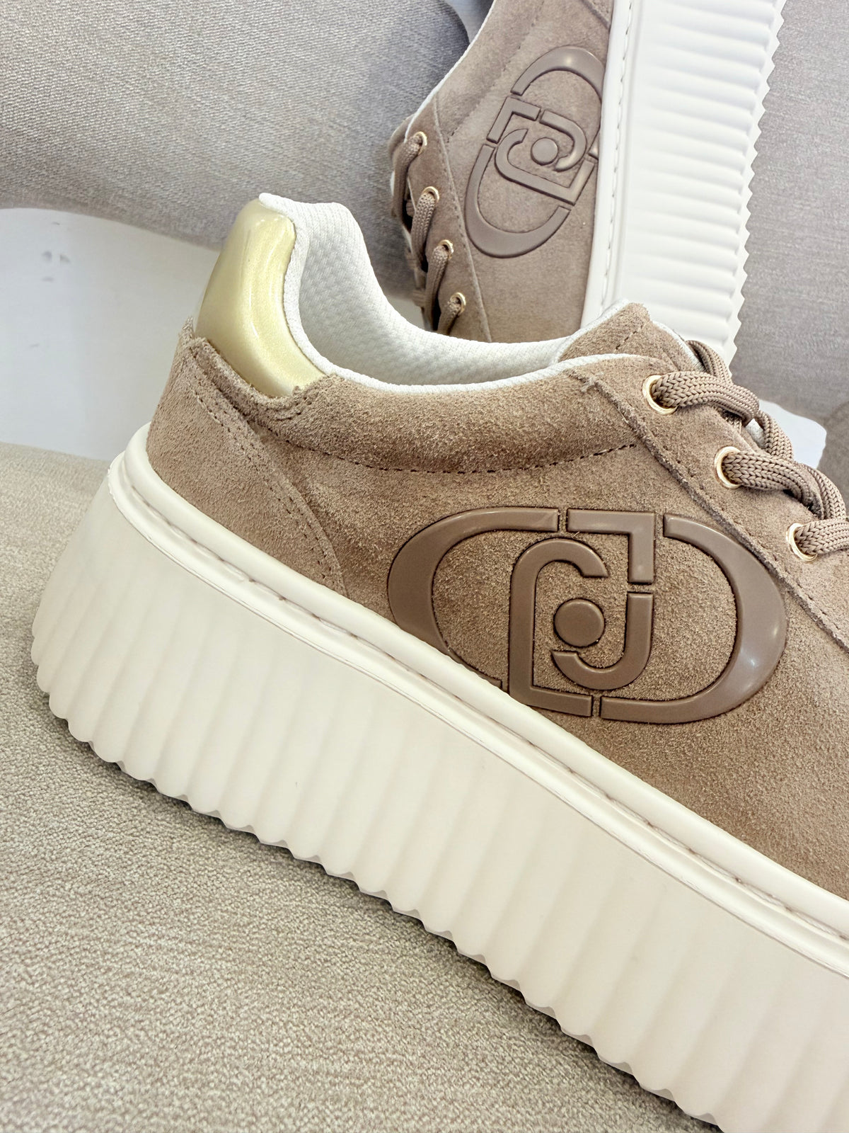 ELODIE 01-SNEAKERS COW SUEDE MARR